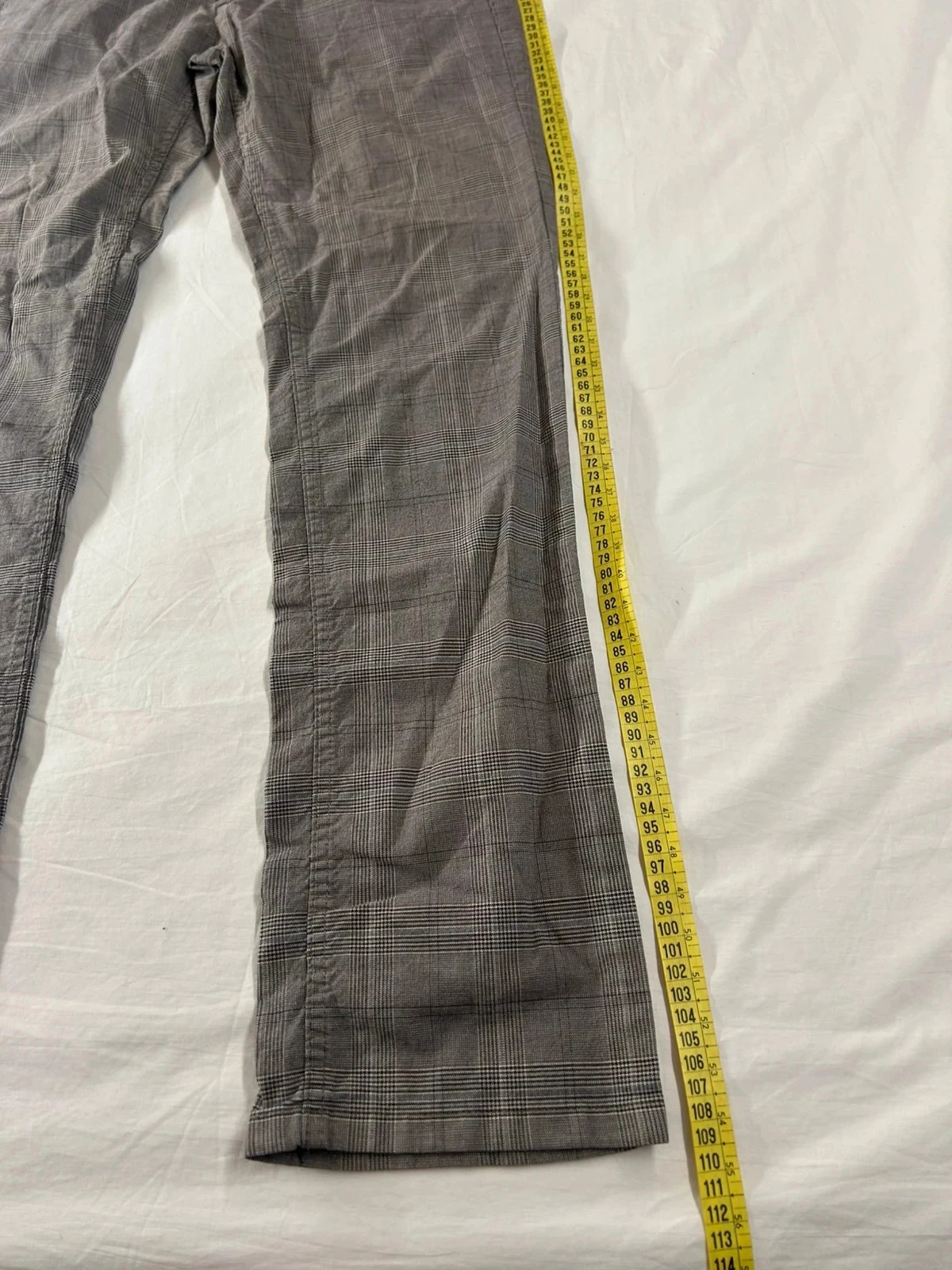 Zara man plaid chinos – photo 4